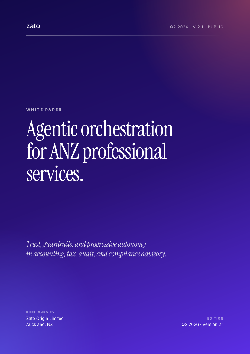 White paper cover