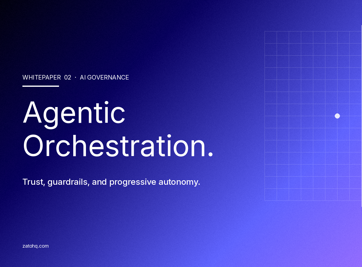 Agentic Orchestration whitepaper