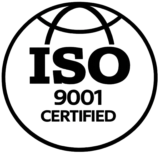 ISO 9001 certified